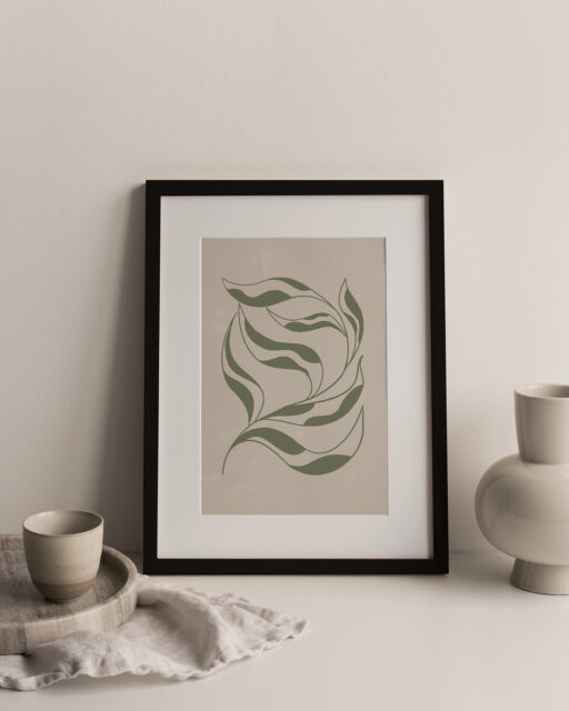 Affiche Leaf - Idéon Création