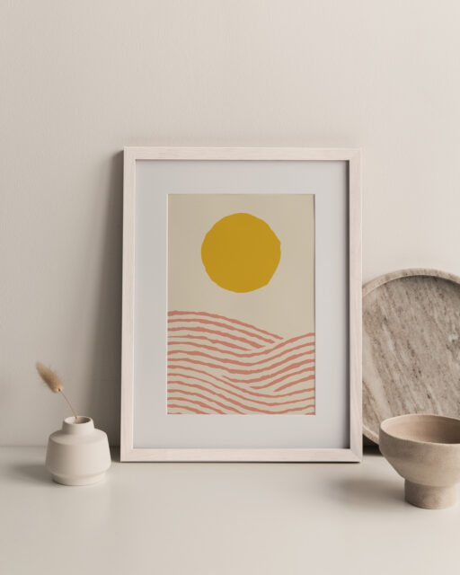 Affiche Sunset - Idéon Création