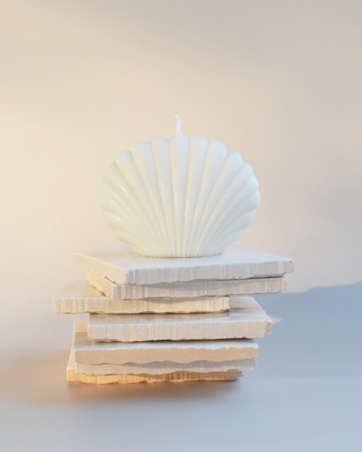 Bougie "Coquillage" - Ideon Création