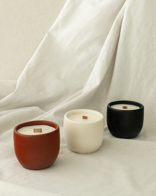 Bougie Gypse - Ideon Création