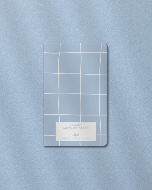 Carnet "Mot de passe" - Idéon Création