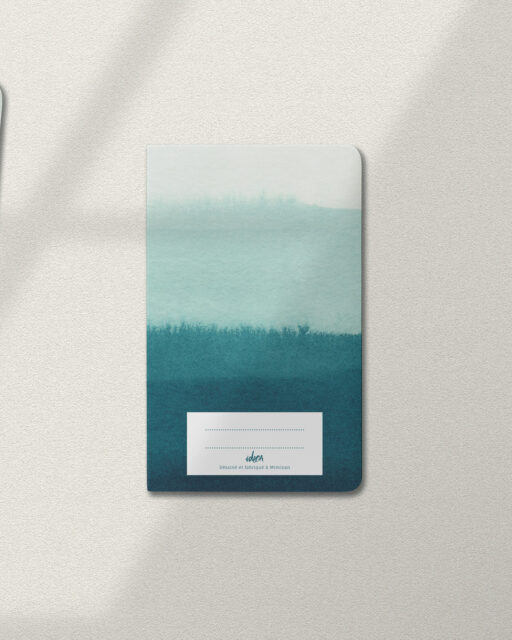 Carnet de poche "Aqua" - Idéon Création