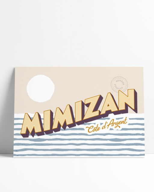 Carte Postale Mimizan - Idéon Création