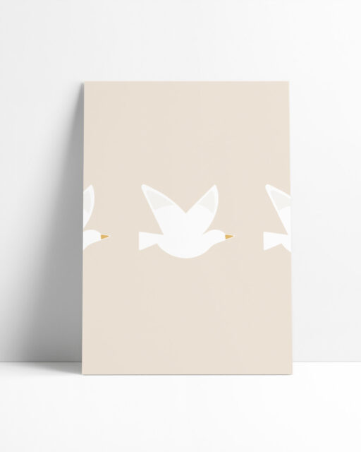 Carte Postale Mouette - Idéon Création