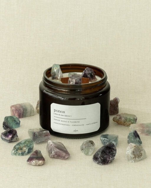 Bougie Ponos - Ideon Création