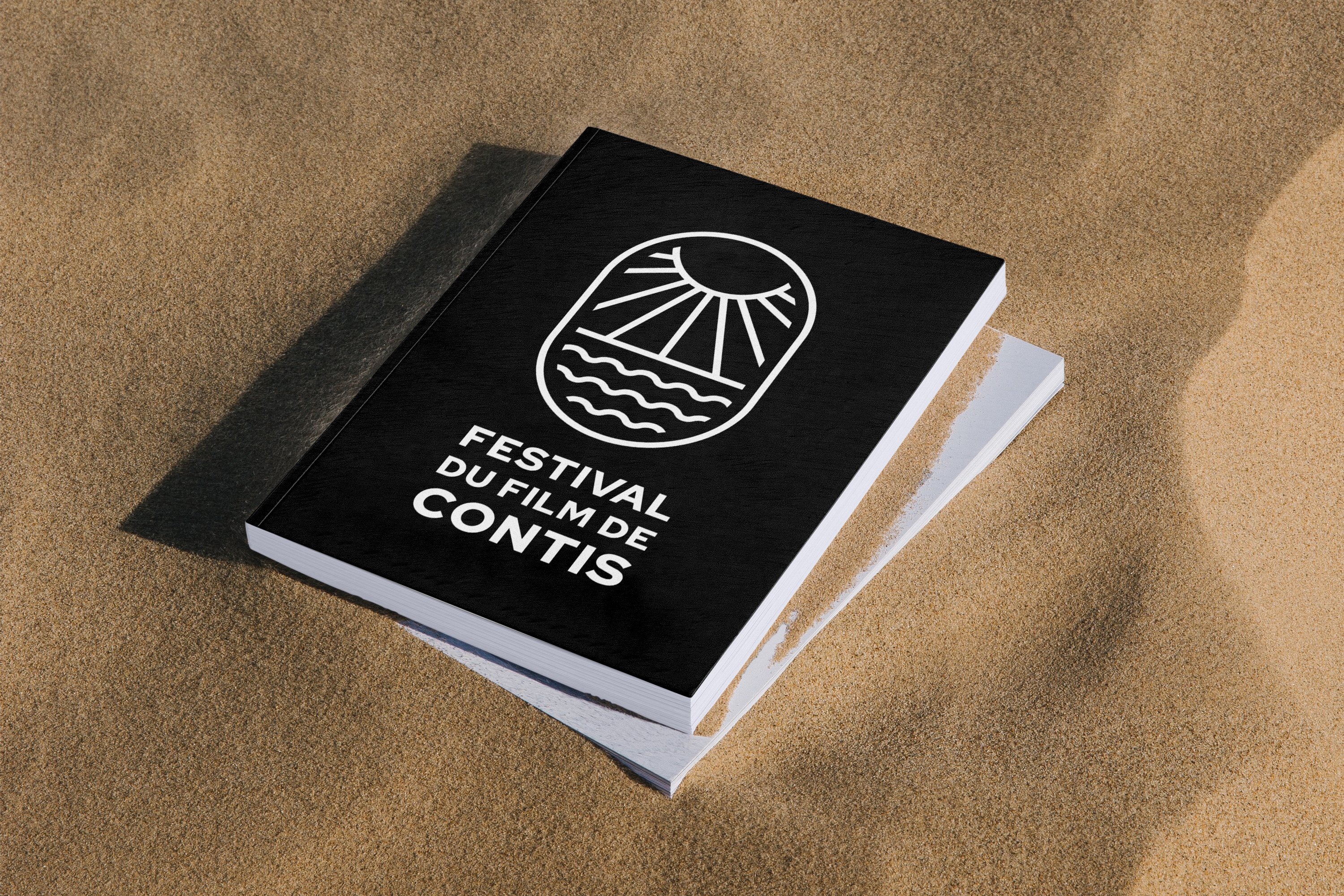 Idéon Création - Graphisme : identité visuelle réalisée pour le Festival du film de Contis