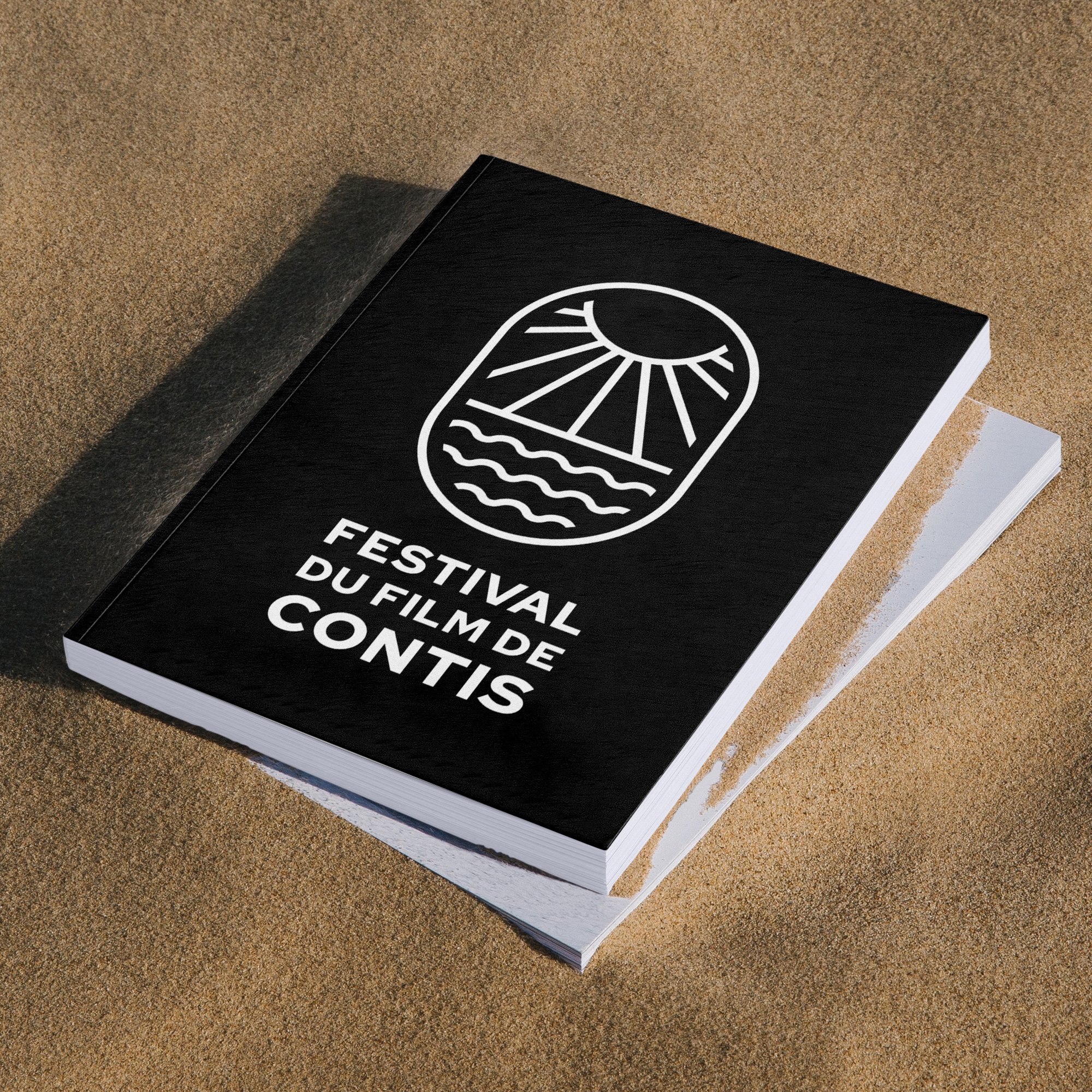 Idéon Création - Graphisme : identité visuelle réalisée pour le Festival du film de Contis