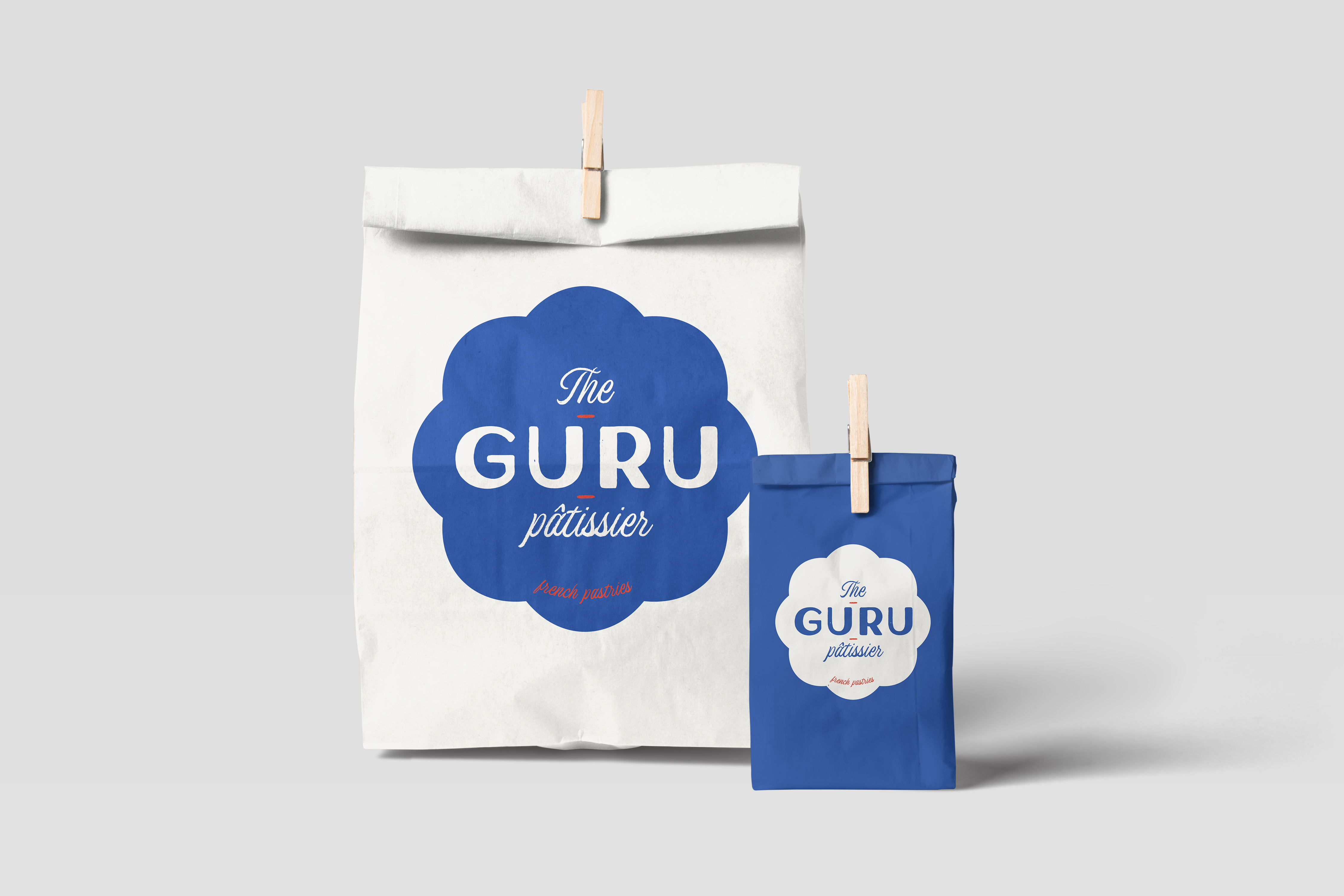 Idéon Création - Graphisme : identité visuelle réalisée pour Guru Patissier