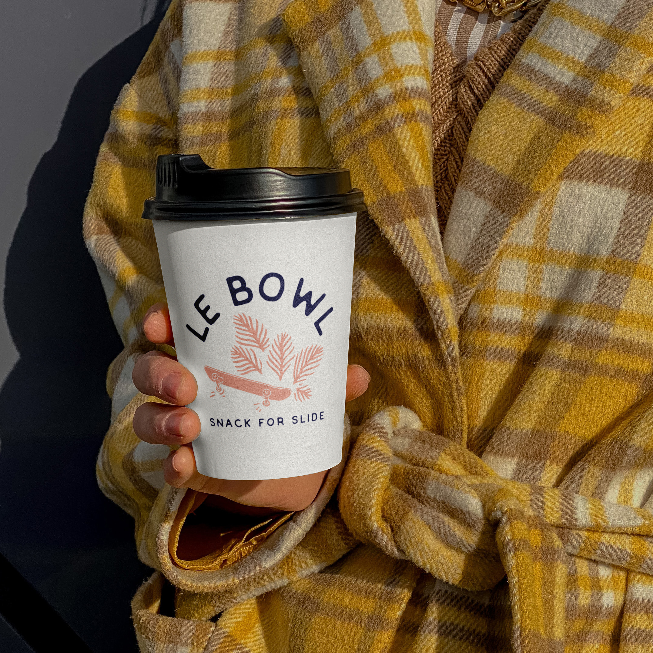 Idéon Création - Graphisme : identité visuelle réalisée pour le Bowl Snack