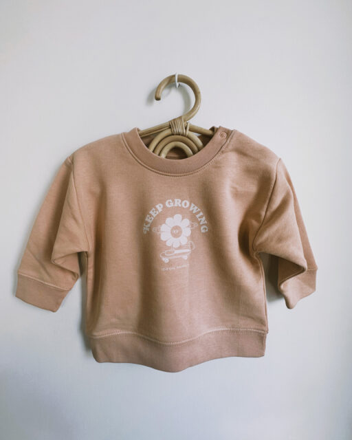 Sweat bébé Keep Growing - Ideon Création