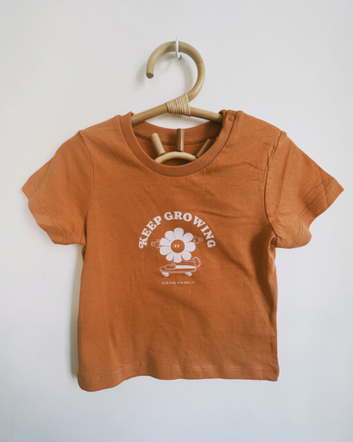 T-shirt bébé Keep Growing - Ideon Création