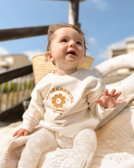 Sweat bébé Keep Growing - Ideon Création